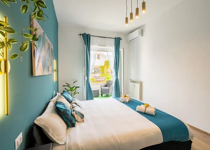 St Peter Luxury - Walk To Vatican, 4-6 Pax, A-c Apartment